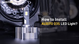 How to change D3S headlight bulb  Upgrading HID bulbs to LED bulbs [upl. by Basham140]