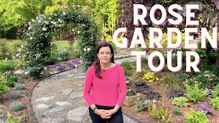 Rose Garden Tour  Gardening with Creekside [upl. by Arie]