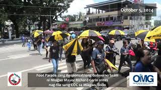 Foot Parade of Responsableng Gobyerno Team [upl. by Rairb]