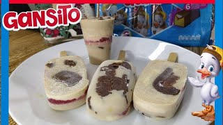 HELADO DE GANSITO DELICIOSOS HELADOS CASEROS DE GANSITO LOS MEJORES HELADOS CASEROS DEL MUNDO [upl. by Torrance]