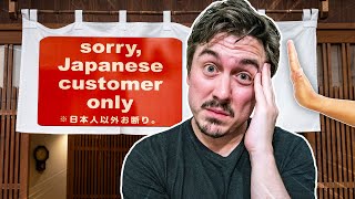 Japanese Restaurant VS Foreign Tourists Why Youre Not Going In [upl. by Natsirc]