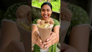 Ferrero shake 🫨 food couple trendingshorts [upl. by Ecnedac]