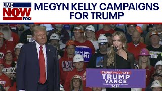 WATCH Megyn Kelly joins Trump at rally in Pittsburgh  LiveNOW from FOX [upl. by Isyad551]