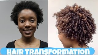 Hair Colour 101 Dying 4c Natural Hair Color Transformation [upl. by Atiuqehs]