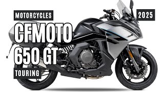 2025 New Motorcycle CFMoto 650GT Best Sport Touring Review [upl. by Katina361]