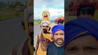 Padayatra from kedarnath to shabarimala banglore devotes viralvideo viralshorts [upl. by Xerxes]