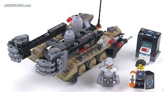 LEGO Ultra Agents 70161 Tremor Track Infiltration review Summer 2014 [upl. by Marys]