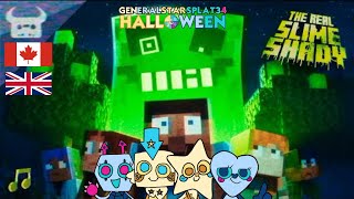 MINECRAFT SLIME RAP 🎵  quotThe Real Slime Shadyquot VERSION GENERALSTARSPLAT34 🇨🇦 [upl. by Dub]