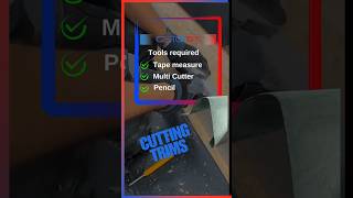 CRS TOP TIPS Cutting Trims with a multi Tool Cutter [upl. by Lona]