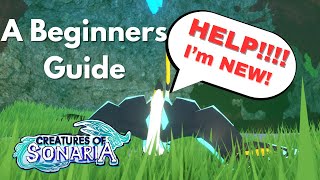 A Beginners Guide  Creatures of Sonaria [upl. by Erdda]