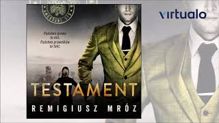 Remigiusz Mróz quotTestamentquot audiobook Czyta Krzysztof Gosztyła [upl. by Auqenaj]