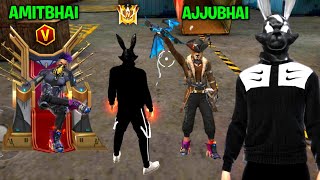 New Bunny Bundle No Internet Prank ❤‍🔥 With Ajjubhai and Amitbhai In Lone Wolf  Garena Free Fire ⚡ [upl. by Adnuhsal]