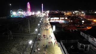 Exploring Seaside Heights at Night Summer Time [upl. by Nidak35]