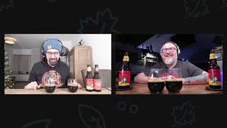 Massive Beer Review 4342 w Thomas Opent Dieu du Ciel Péché Mortel Base vs Barrel Aged Coffee Stout [upl. by Crissy]