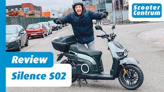 BESTE KEUZE  147 KM RANGE  DE SILENCE S02  ELEKTRISCHE SCOOTER MET UITNEEMBARE ACCU⚡ 2023 [upl. by Esinel924]