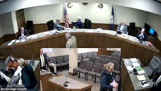 Rockbridge County Board of Supervisors Meeting [upl. by Lyrem]