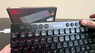 Redragon K556 RGB LED Backlit Wired Mechanical Gaming Keyboard Review [upl. by Daphna374]