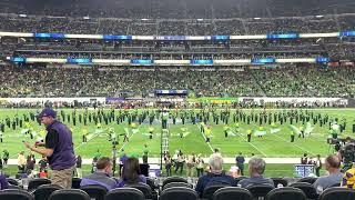 Oregon Duck Marching Band Pac 12 Conference Championship PreGame Show 2023 [upl. by Rehtaef]