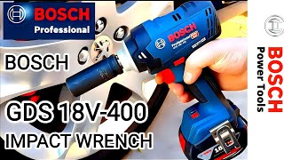 BOSCH GDS 18V  400 boschboschprofessionalimpactwrenchtoolsdiy [upl. by Anasus]