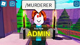 ROBLOX Murder Mystery 2 FUNNY MOMENTS ADMIN [upl. by Pardew]