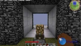 Minecraft 3x3 piston door  AN Invent [upl. by Nroht]