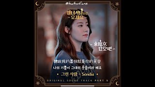 【中韓歌詞 Lyrics가사】 Sondia 손디아  By Your Side 그런 사람  那樣的人 來魔女食堂吧OST Part5 마녀식당으로 오세요OST Part5 [upl. by Aitnahc487]