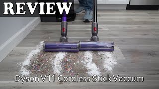 Dyson V11 Cordless Stick Vaccum Review  Pros amp Cons [upl. by Estrella]