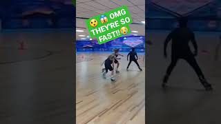 🤪 Crazy Fast😲 😱 RollerbladeSkate 🏁 Race You Wont Believe how Fast They are Whos going to win🏁 [upl. by Vladimir]