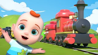 The Color Train Song  Colors for kids  Leo Kids Songs amp Nursery Rhymes [upl. by Noral]