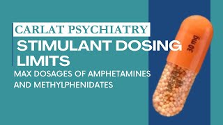 Stimulant Dosing Limits for ADHD When Is The Adderall  Ritalin Dose Too High [upl. by Ambrosia448]