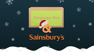 Degustabox December unboxing amp giveaway  Sainsburys X Degstabox [upl. by Mendel]