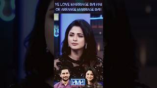 Ya love marriage bhi ha or arrange marriage bhi  😄tabishhashmi hasnamanahai biggboss [upl. by Haliehs]