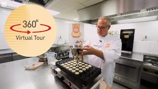 Online training professioneel poffertjes bakken 360° video [upl. by Cyndia]