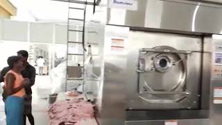 Ramsons Washer Extractor Customer Site Video [upl. by Otreblide]