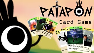 Patapon Card Game  Official Demo Trailer [upl. by Aicnetroh]