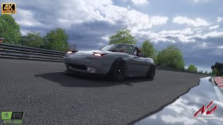 Crazy LAP on Nordschleife with a MONSTER MX5 Miata HellSpec 419hp  Assetto Corsa [upl. by Isolda923]