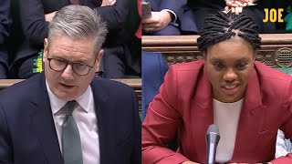 HIGHLIGHTS Keir Starmer laughs at Kemi Badenoch’s “fantasy questions” at PMQs [upl. by Faubert]