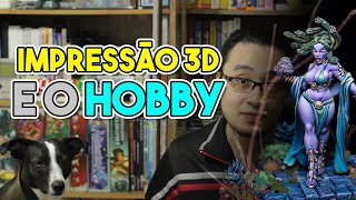 Impressão 3d e o hobby de pintura de miniaturas [upl. by Hoon]