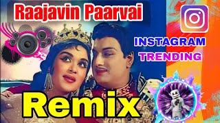 Raajavin Paarvai Remix Instagram Trending  Siva Audios [upl. by Eidurt]