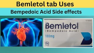 Bemletol Bempedoic Acid Tab uses In UrduHindi cholesterol heartattack [upl. by Tartaglia]