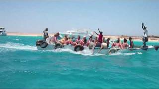 Going at Giftun Island by boat  Hurghada  2010 [upl. by Iemaj]