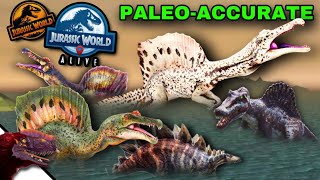 The NEW Spinosaurus…  Jurassic World Alive Spinosaurus Aegyptiacus Omega Raid  JWA 36 [upl. by Aneladdam417]