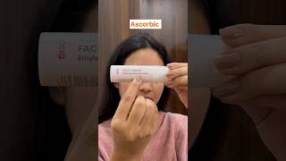 Correct way to use Vitamin C serum✅🫧 cosiq serumsunscreen shortsvideo youtube [upl. by Gaspar955]