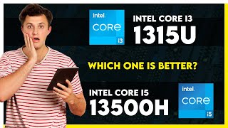 Intel Core i3 1315U vs Intel Core i5 13500H Comparison [upl. by Dalohcin989]