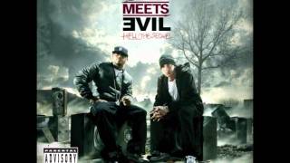 Bad Meets Evil  Above The Law lyrics [upl. by Ilke]