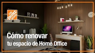 Cómo renovar tu espacio de home office  Muebles y decoración [upl. by Nnyleitak60]