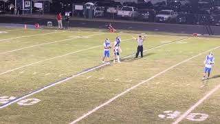 Marshfield V FB vs Branson 10424 [upl. by Yelrebma]