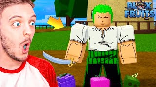 JE DEVIENS ZORO SUR BLOX FRUITS   cest trop bien [upl. by O'Brien676]