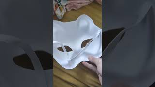 Went to Hobbycraft and bought this cool mask 3 D [upl. by Grizel]