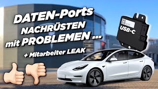 Endlich USBC Daten im TESLA mit Problemen…  Tips Tricks amp More [upl. by Leinoto]